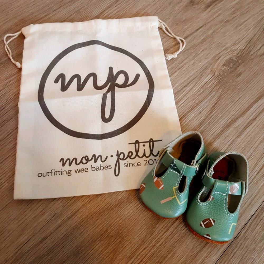 Mon Petit Touchdown soft soled shoes